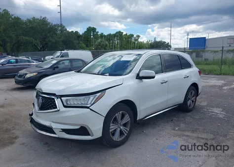 2020 Acura Mdx Standard from USA, damaged, VIN 5J8YD3H37LL001819